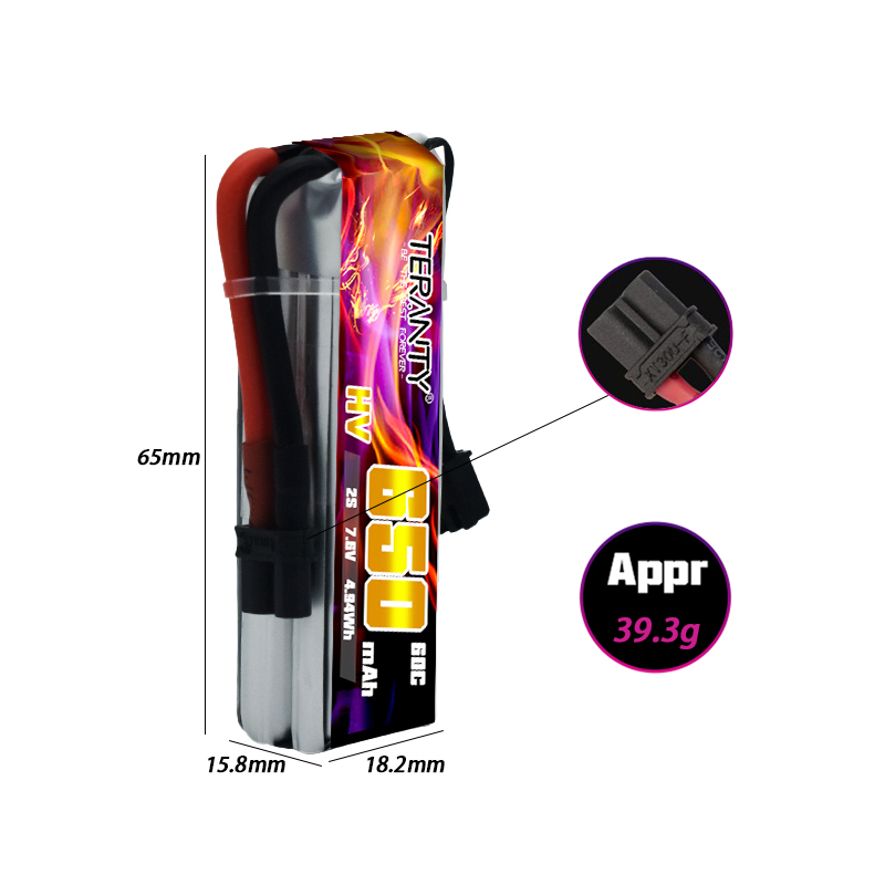 2/4/6/10PCS TERANTY Batteria L - Drone Kit Racing recensione e prezzo